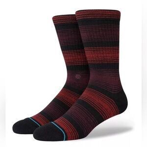 Stance Black Crew Cotton Mid Cushion